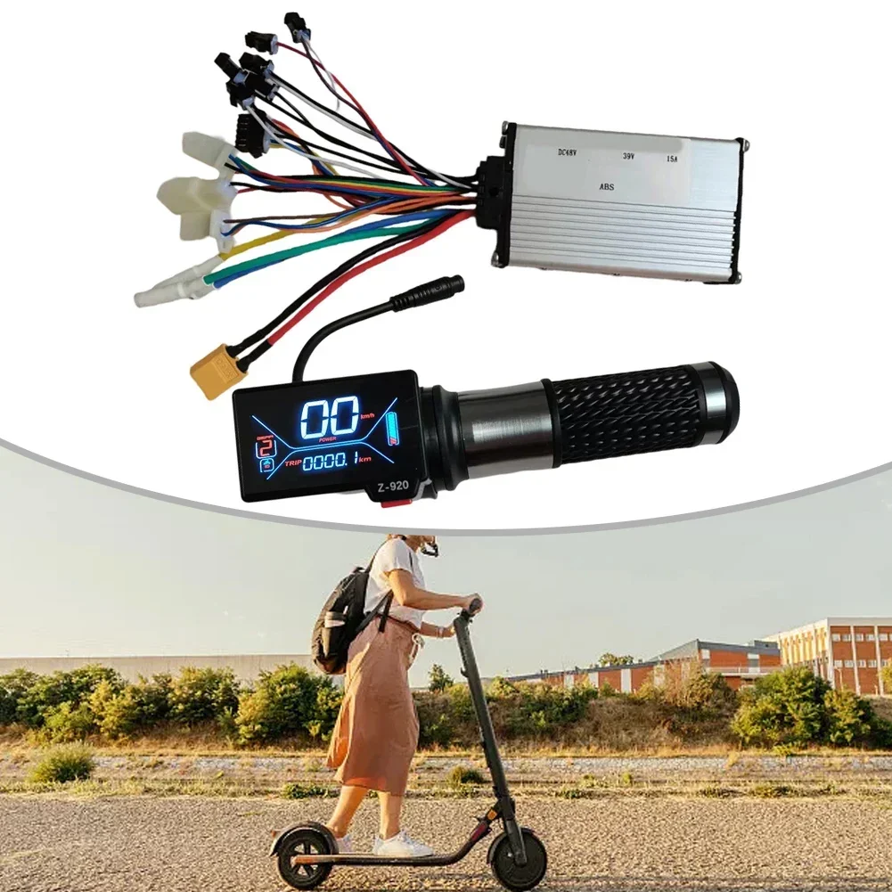 

Z920 Electric Scooter Controller Throttle Kit For Kugoo Left Pull LCD Handlebars Accelerator Controller E-scooter Modified Parts