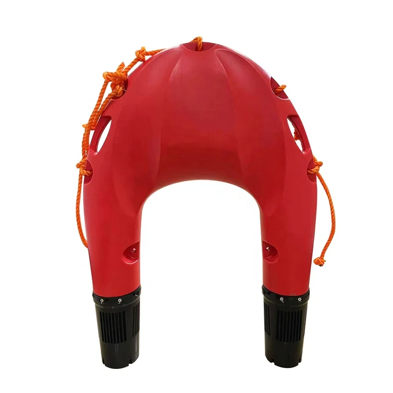 Multifunctional lifesaving ring orange remote control intelligent lifesaver