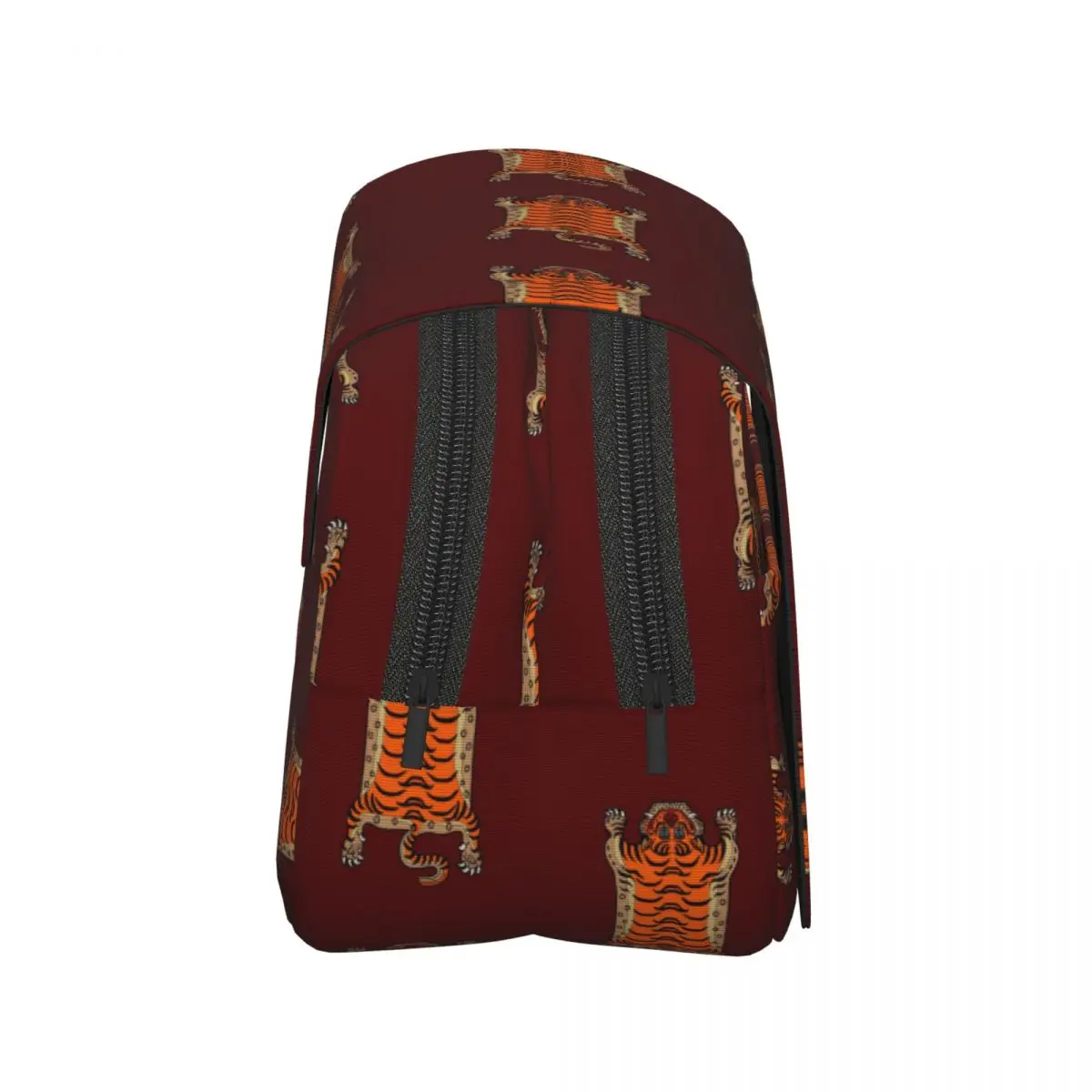 Tibetan Tiger Rug Pencil Case Pencil Pouch Hard Shell Leather Large Storage Pen Box Pencil Bag for Students Gifts