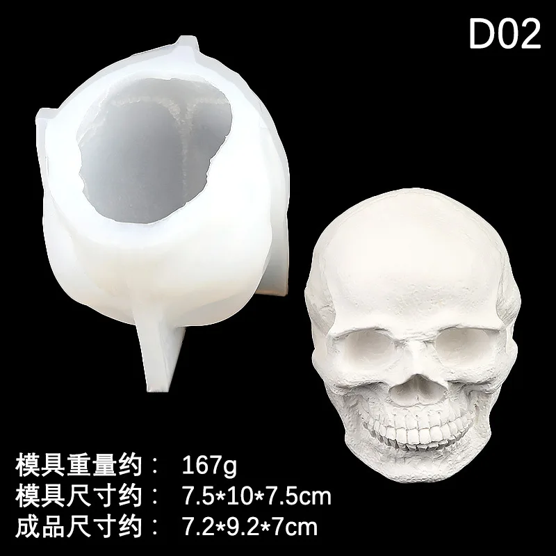Skull Shape Silicon…
