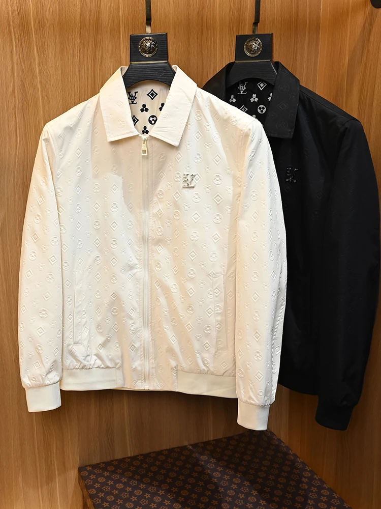 

Мужская куртка с лацканами, облегающая корейская версия, европейский бренд станции Tide, элитное пальто, повседневная трендовая красивая одежда