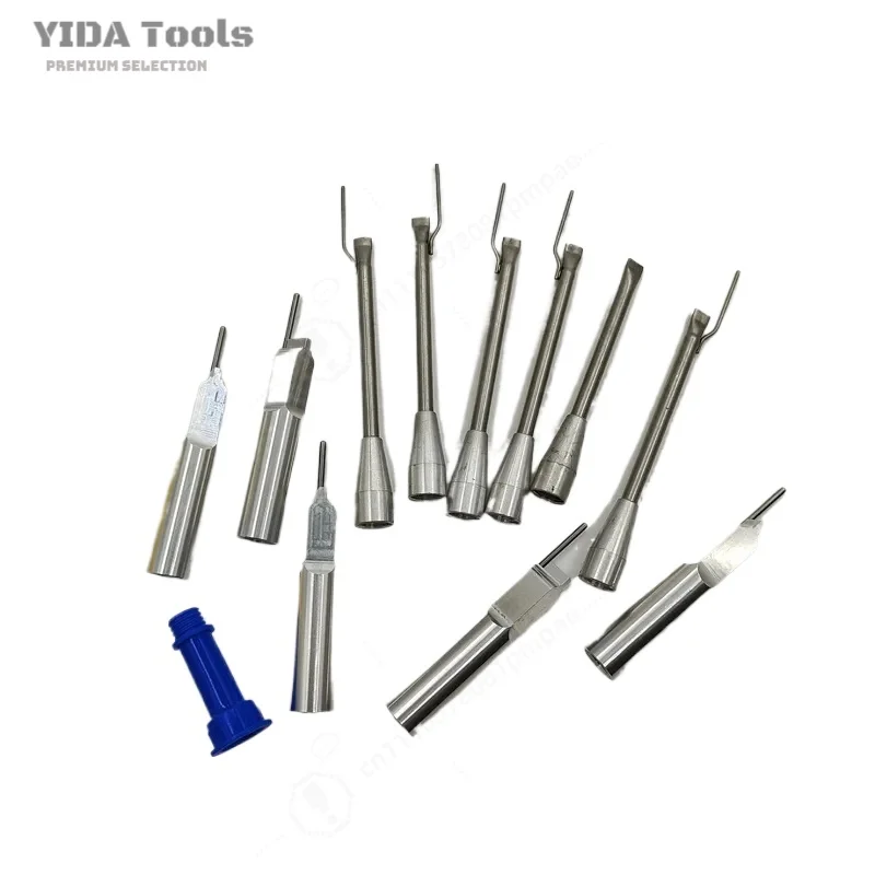 Car Glass Glue Nozzle Sheet Metal Glue Gun Dovetail Gun Head Big Beam Door Wavy Glue Nozzle
