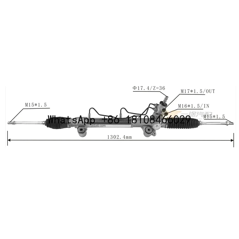 IN STOCK HILUX VII Pickup 2004  steering rack LHD 4WD OEM 44200-0K040 44200-0K230 2pieces one carton