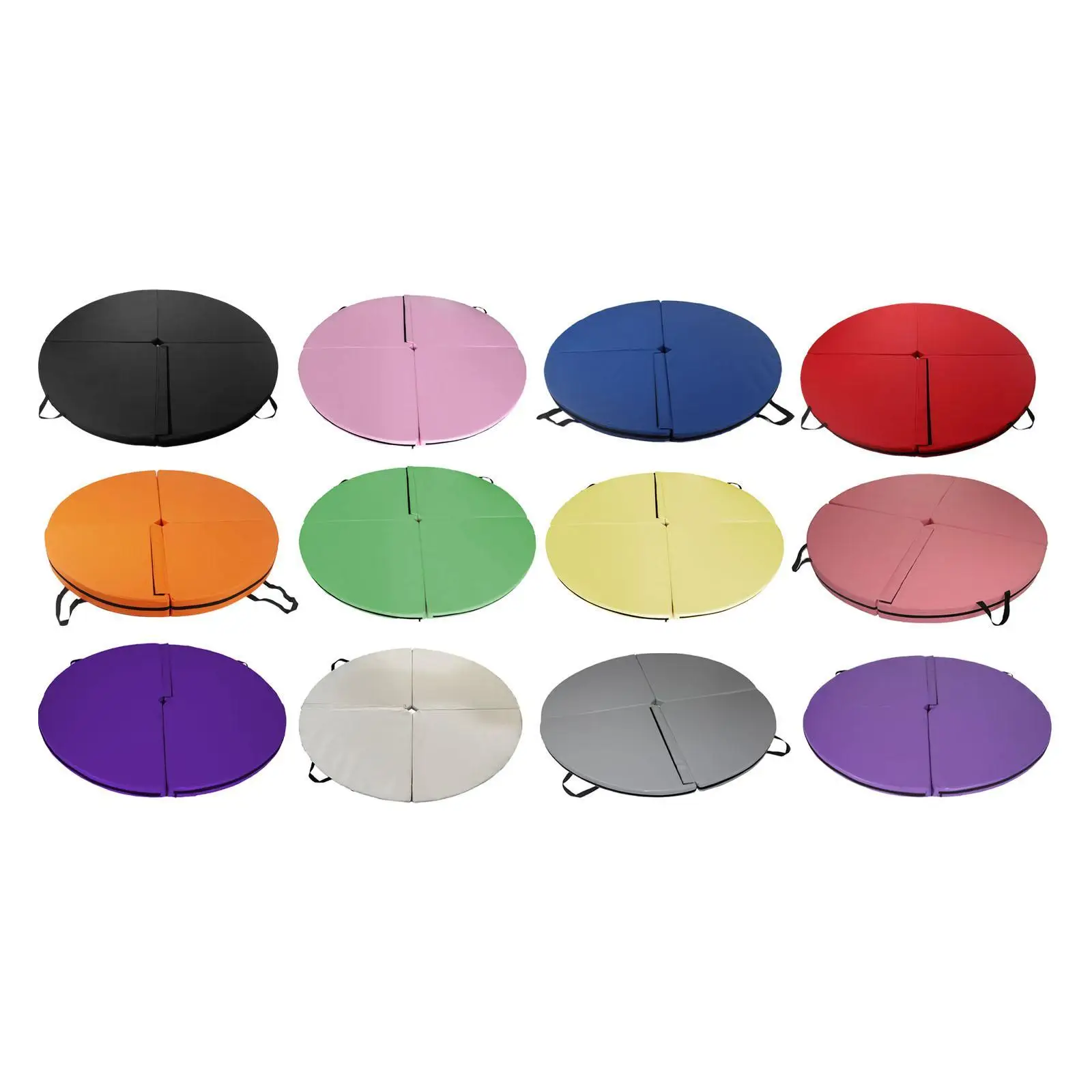 Folding Pole Dance Mat Equipment Women Sports Training Carrying Handles Dancing Floor Cushion Exercise Mat for Fitness Studio view 3