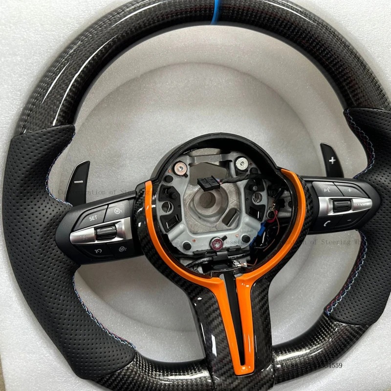Suitable for BMW M3 steering wheel assembly, 3/5 series, 7 series, X1, X4, X5, X6, X3, X1 modified new racing model