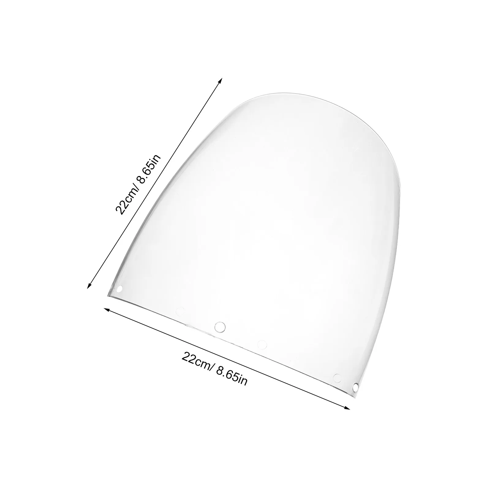 2Pcs Transparent Welding Face Mask Protective Lens Replacement Safety Shield Clear Visor for Grinding Welder Equipment