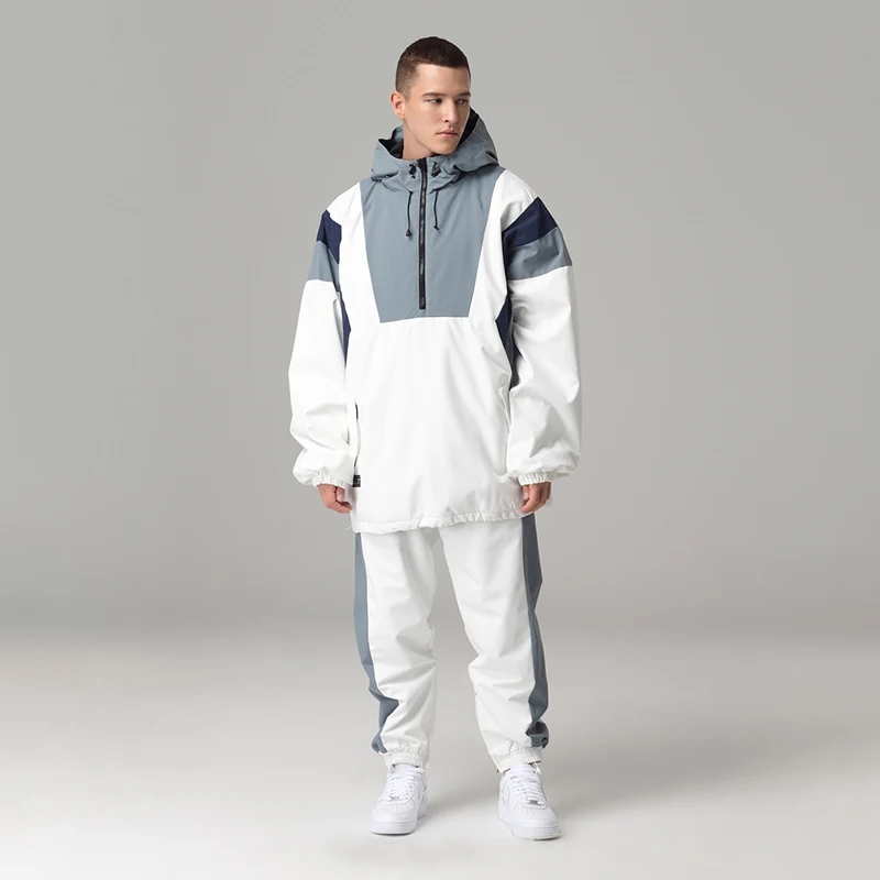 Searipe traje de nieve unisex – Chaqueta y pantalón impermeable cortavientos - imagen 2
