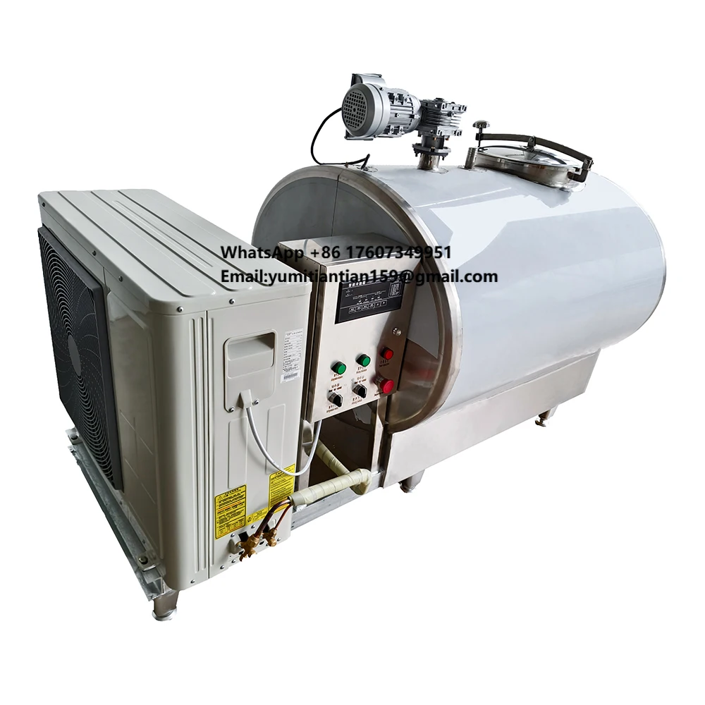 Hot Selling Custom Food Grade Wholesale Milk Cooling Tank Price for Farm Hotels