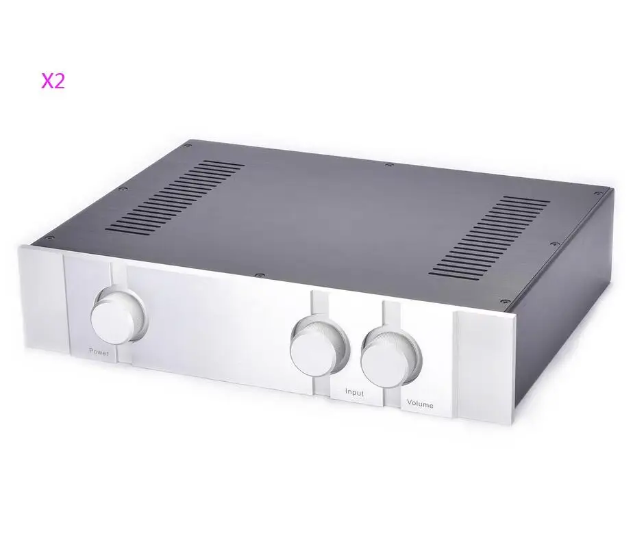 

PASS X1 X2 Aluminum Chassis DIY HiFi Audio Amplifier Housing Preamp Case