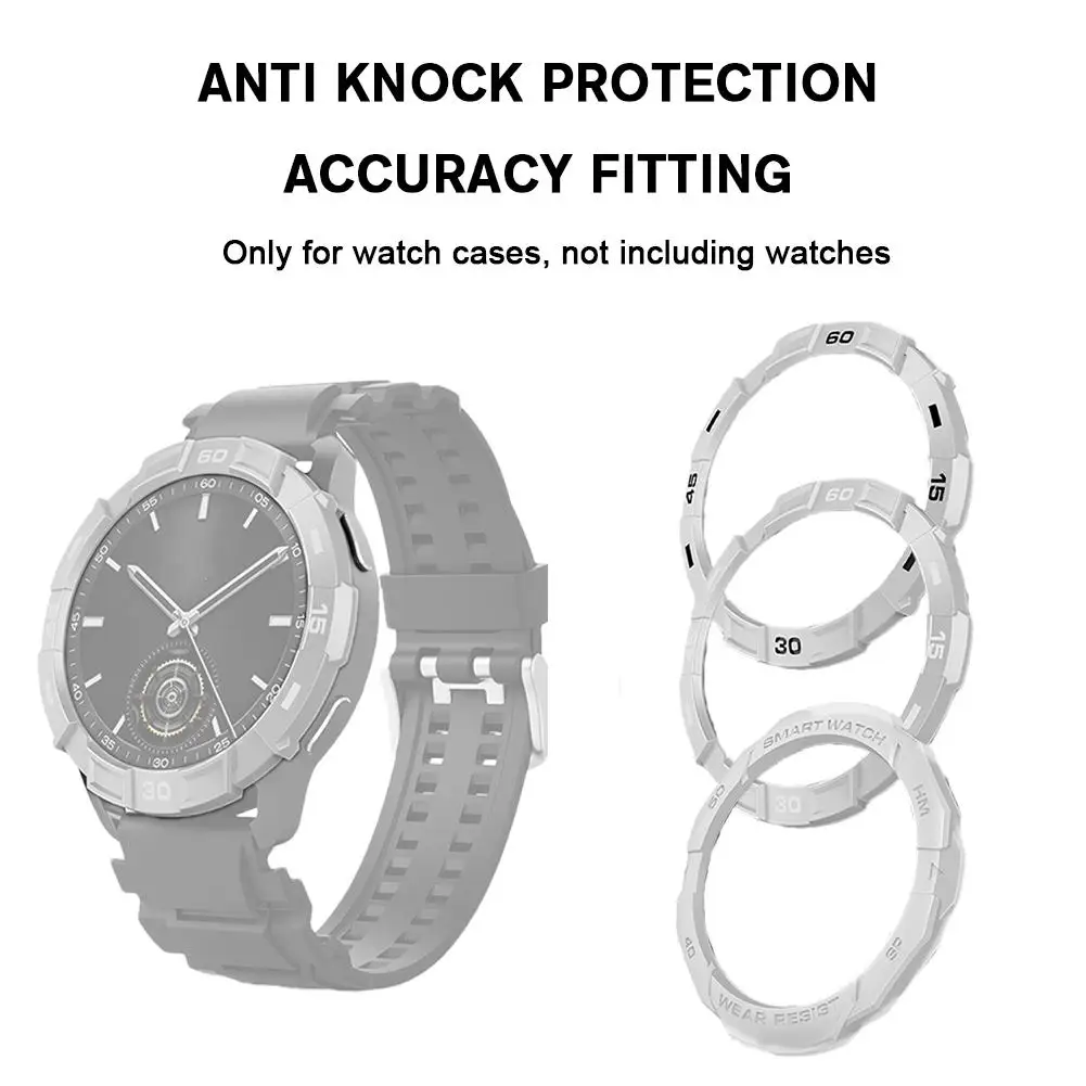 

Защитный чехол для смарт-часов Xiaomi Watch S3, противоударный легкий корпус из поликарбоната для часов Xiaomi, аксессуары для часов Q0U3