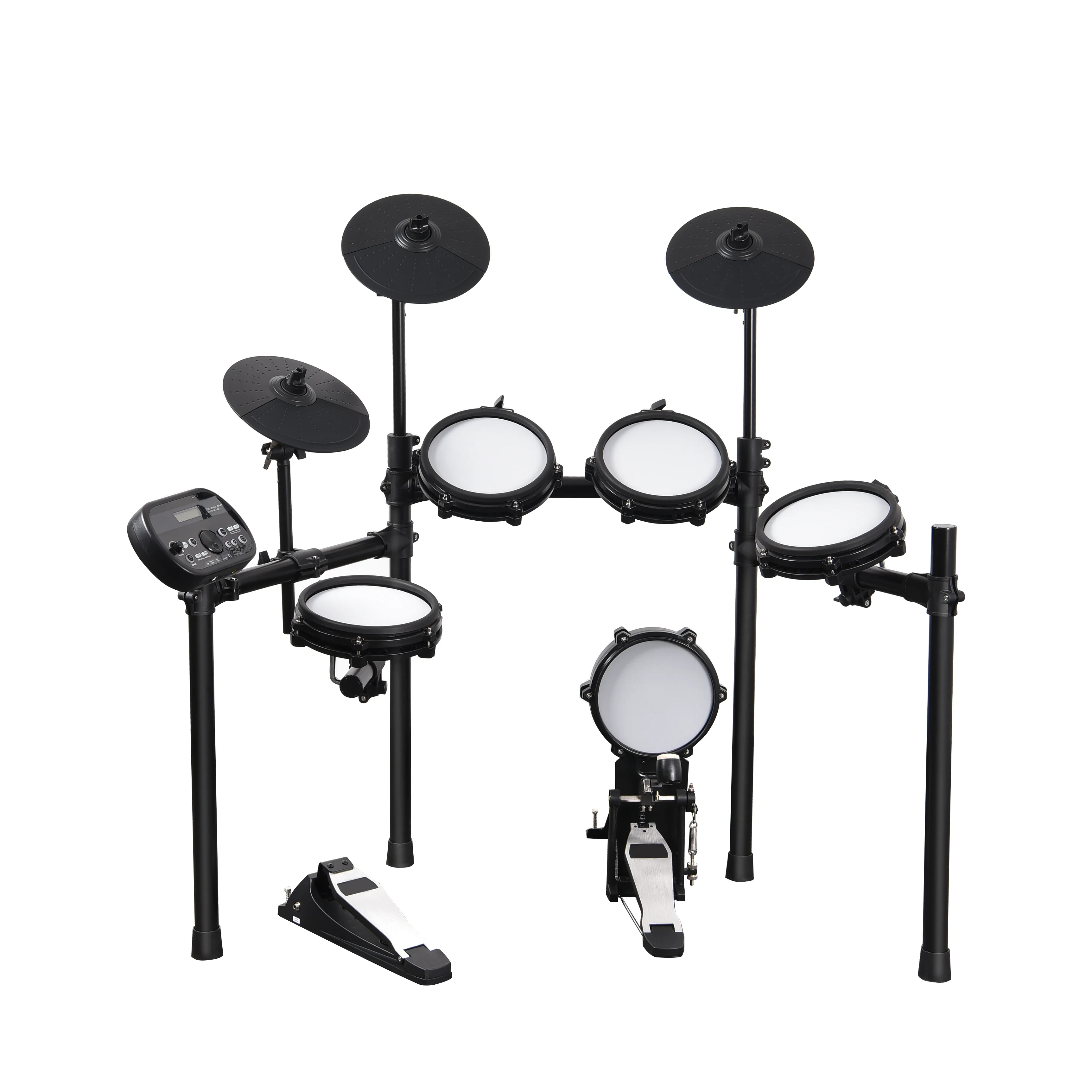 

High Quality Guaranteed MIDI Percussion Snare Tom Cymbal Mesh Electronic Drum Set