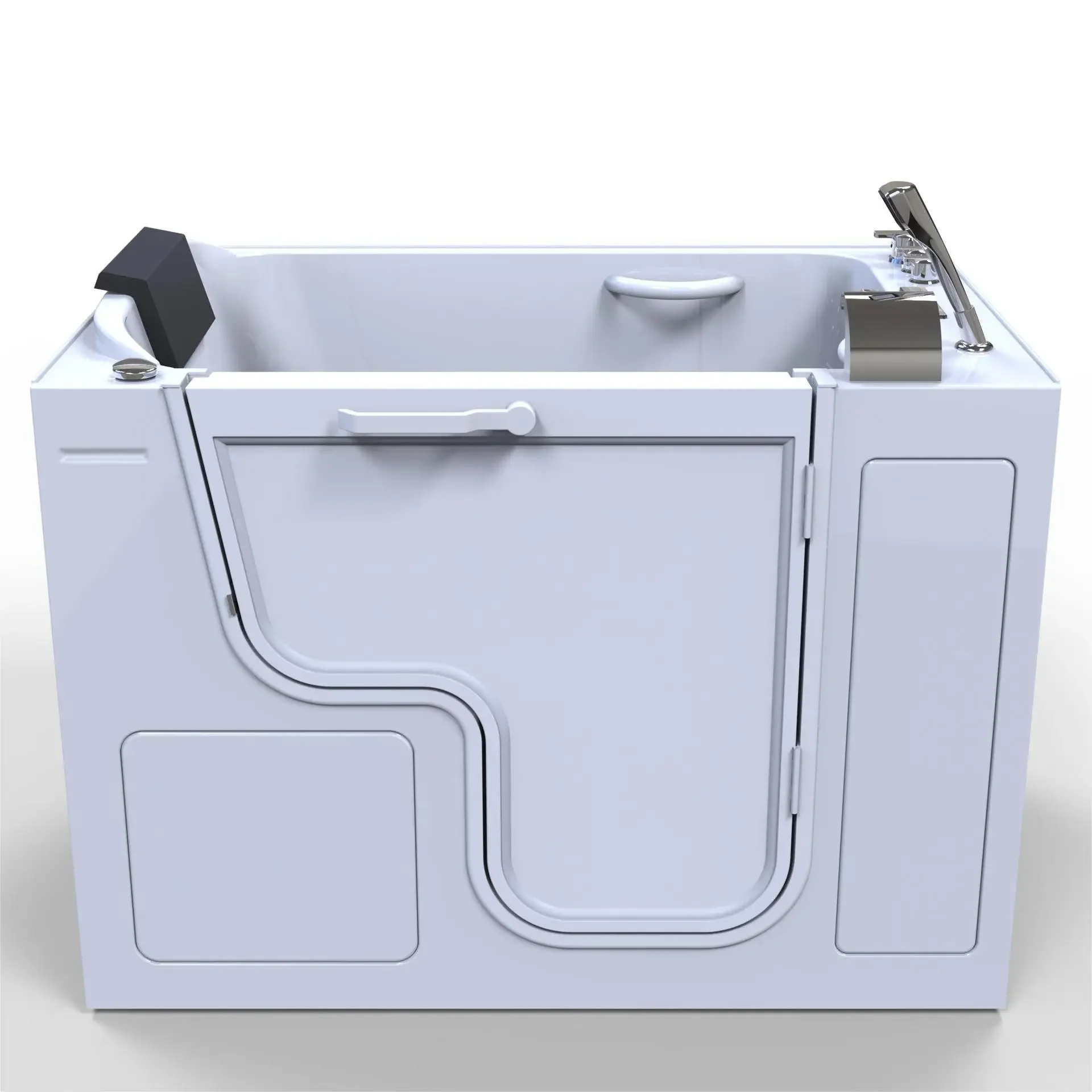 Entry door sitting bubble surfing massage bubble bath tub BXJ-5335