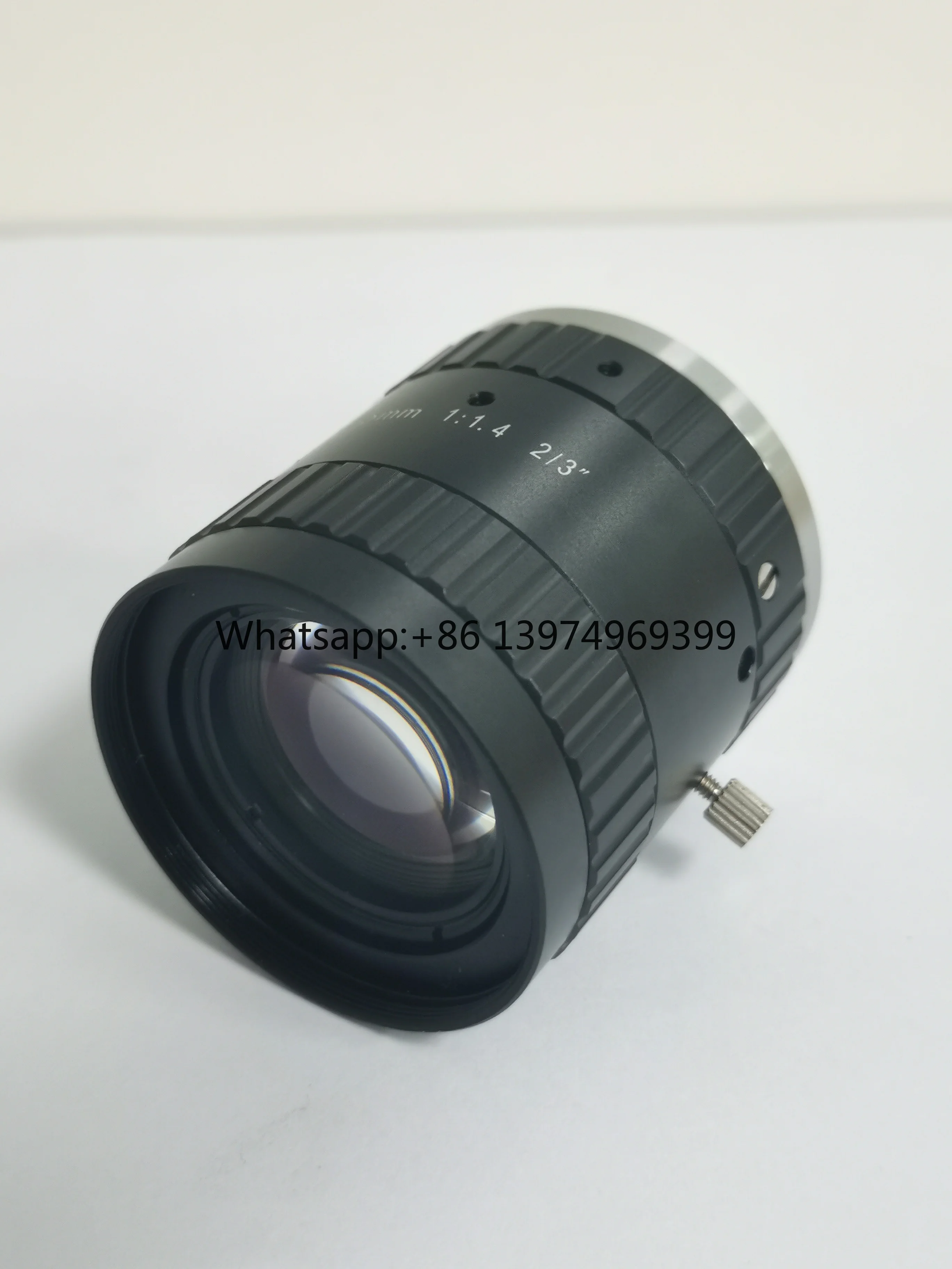 Professional Vision Fixed Focal Length 3Mp 35Mm 2/3 Inch C Mouth Machine Vision Industrial Lens