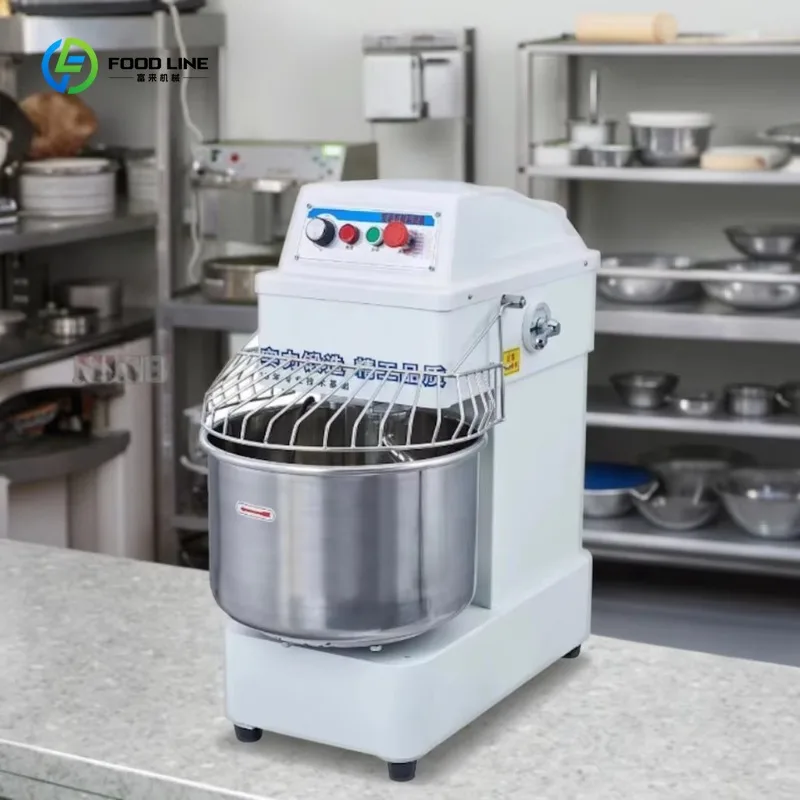 Mélangeur de pâte en spirale électrique Commercial personnalisé, pour boulangerie, gâteau, Pizza, tr