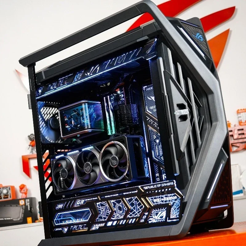 ROG family bucket computer host 9800X3D 9950X3D 5090 Yagami game machine saving machine