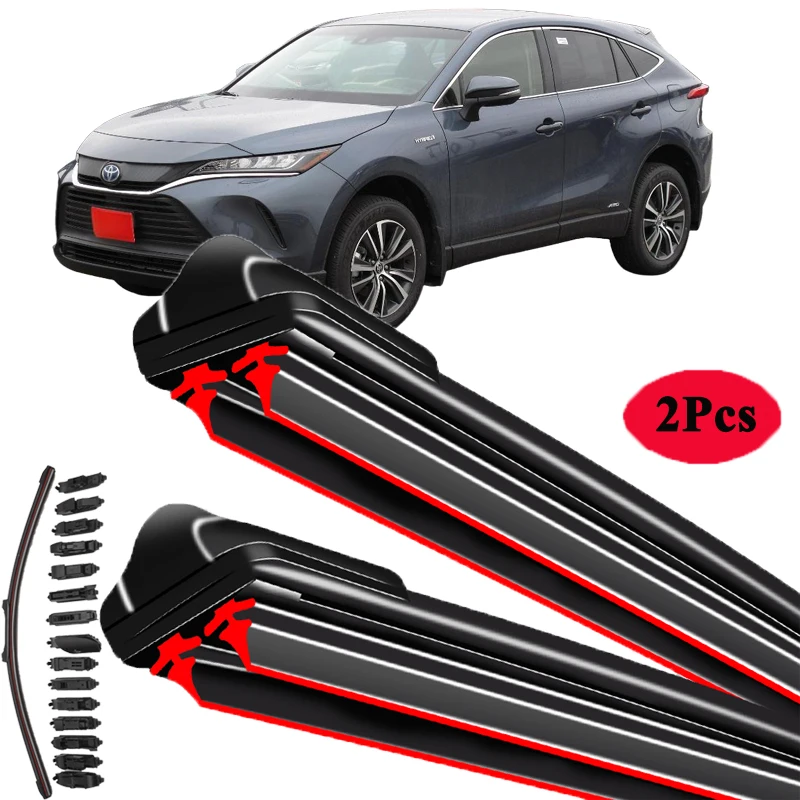 

Двойные резиновые стеклоочистители для Toyota Venza Harrier Estate AV10 XU80 2008 2010 2012 2017 2015 2018 2019 2020 2021 2022