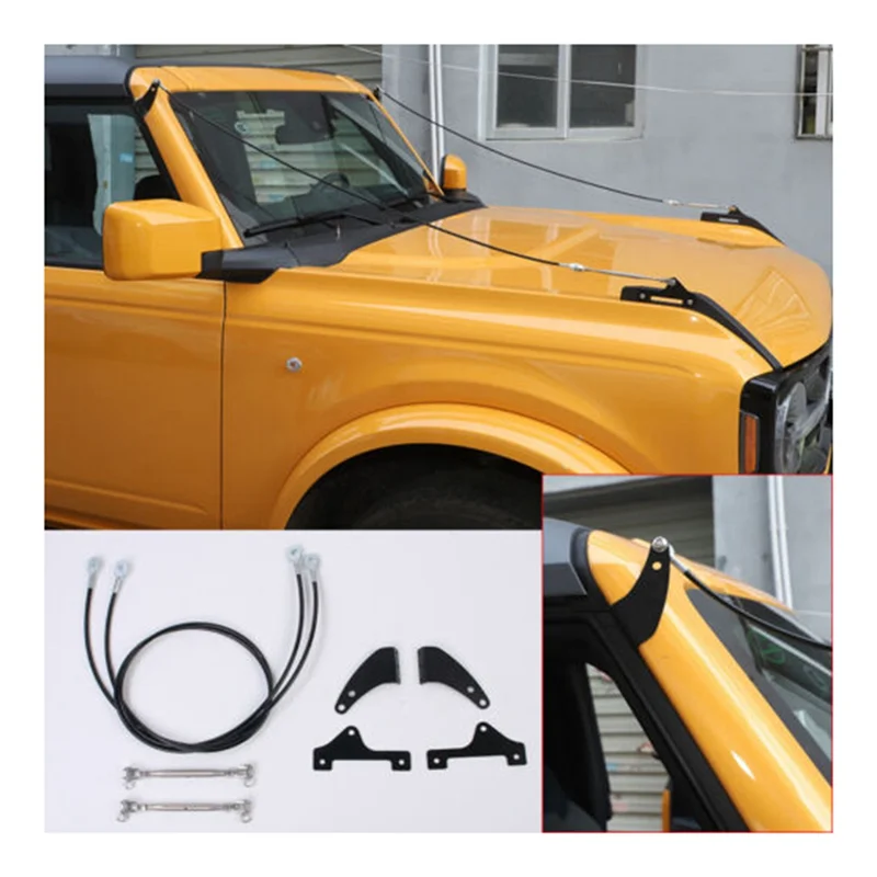 Front Windshield Branch Splitter Stainless Steel Black Branching Line Trim Kit for 2021 2022 2023