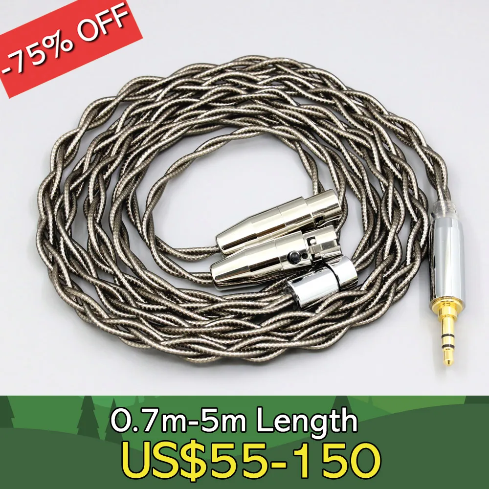 

99% Pure Silver Palladium + Graphene Gold Earphone Shielding Cable For HEDD Air Motion Transformer HEDDphone ONE LN008221