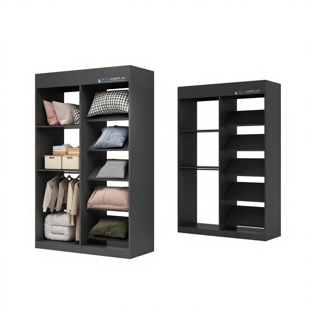 

&c Customize Size High Quality Luxury Bedding Shop Display Combination Cabinet Pillow Display Stand Holder Boya Display SGS