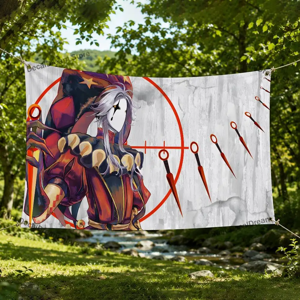 The F-Freak Circus  Flag Tapestry Banner For Bedroom Outdoor Living Room Restaurant Bar Wall Decor Party