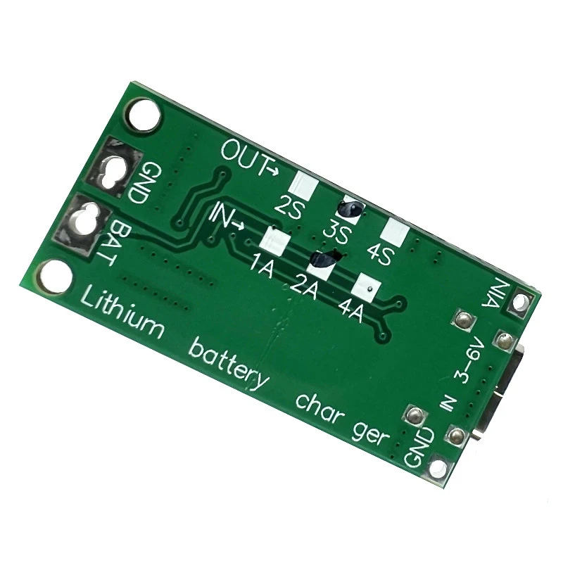 شاحن ليثيوم أيون دفعة متعددة الخلايا ، بطارية ليثيوم ، 2S ، 3S ، 4S ، Type-C إلى V