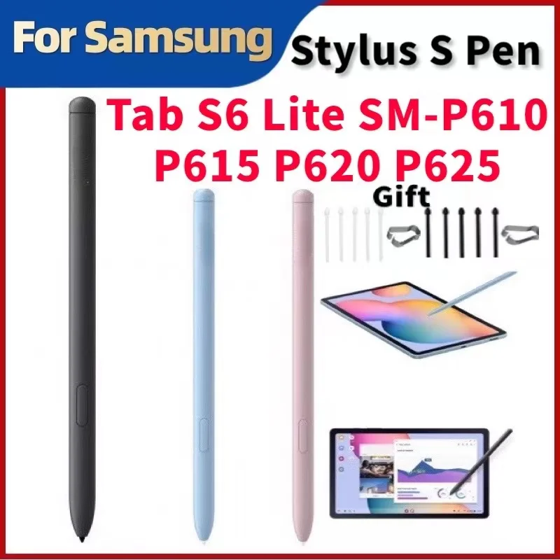 New  Screen Touch Pen For Samsung Galaxy Tab S6 Lite S6lite SM- P610 P615 P620 P625 Active Stylus S-Pen Replacement Pencil With