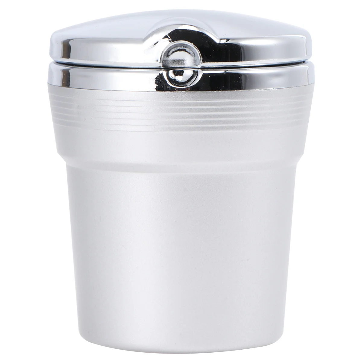 

Car Ashtray 9Cm Silver Cylinder Cup Holder Cigarette Tray With Blue Light For Clylinder Cup Car Home Office Use