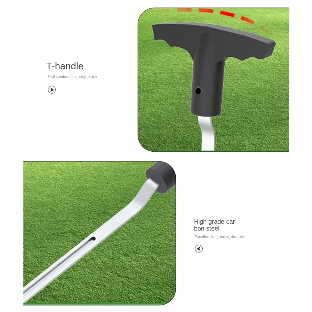 Herramienta portátil de eliminación de empuñadura de Golf de acero al carbono, herramienta de agarre ligera, removedor de resistencia a la