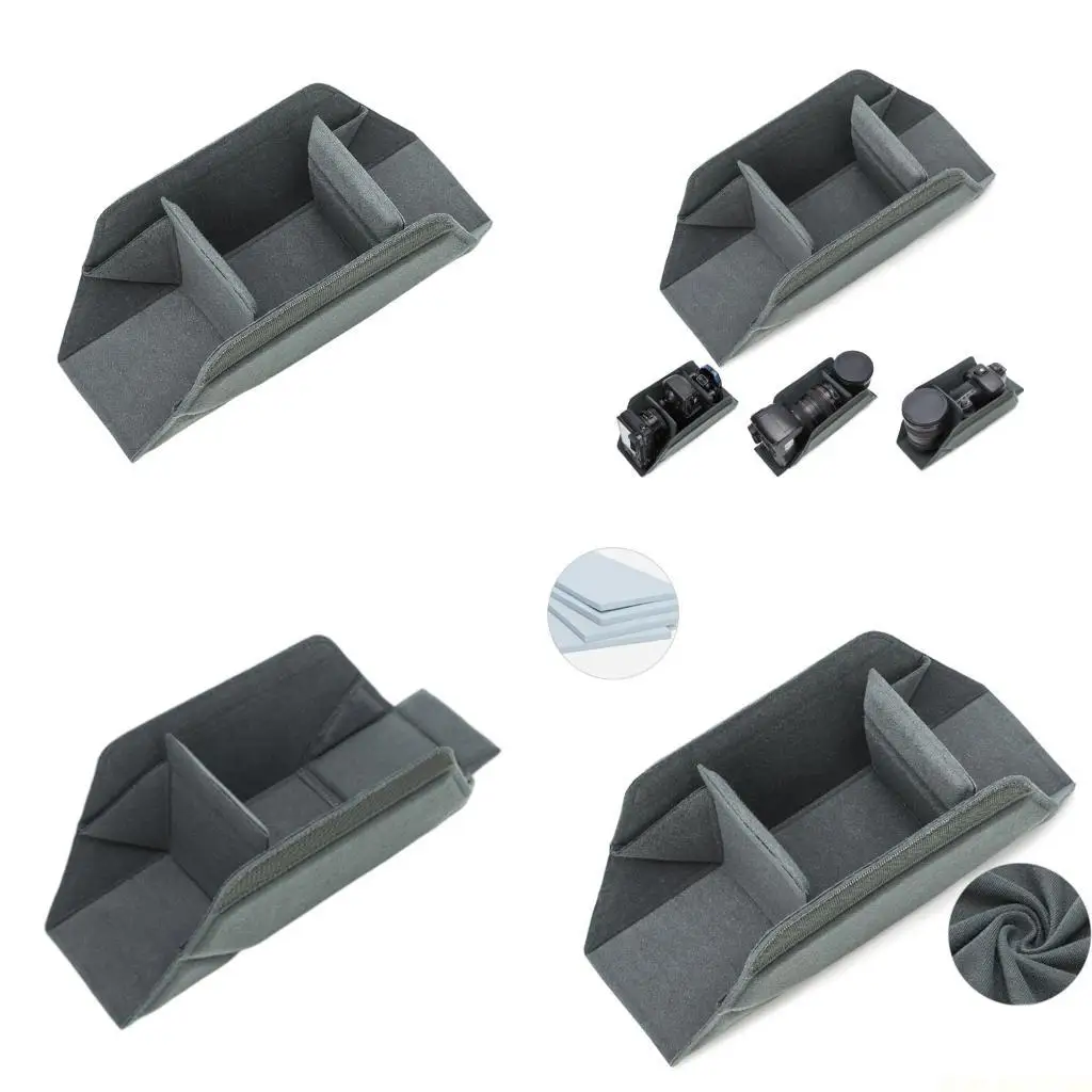 

X90D Чехол для защитного оборудования Регулируемые перегородки Мягкие отделения Портативное складное решение для хранения камеры