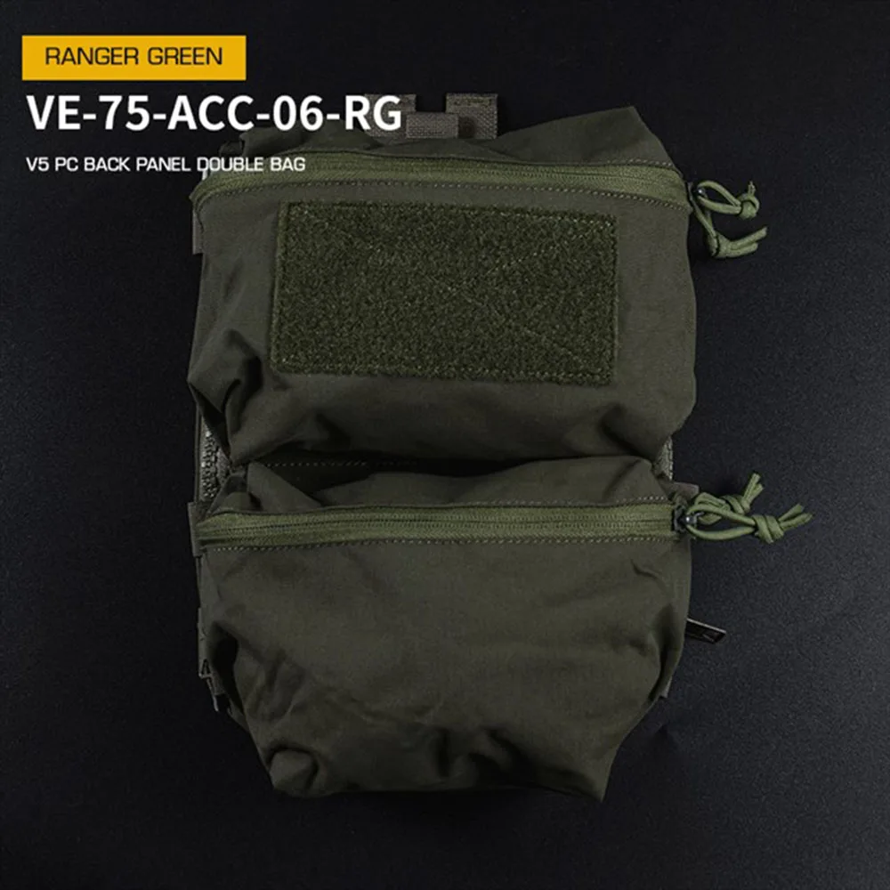 Taktische FCPC V5 Plattenträger-Rückentasche mit Doppelteilen, Mehrzwecktaschen, Westen-Zubehör, Kleinteile-Beutel – Detail 13