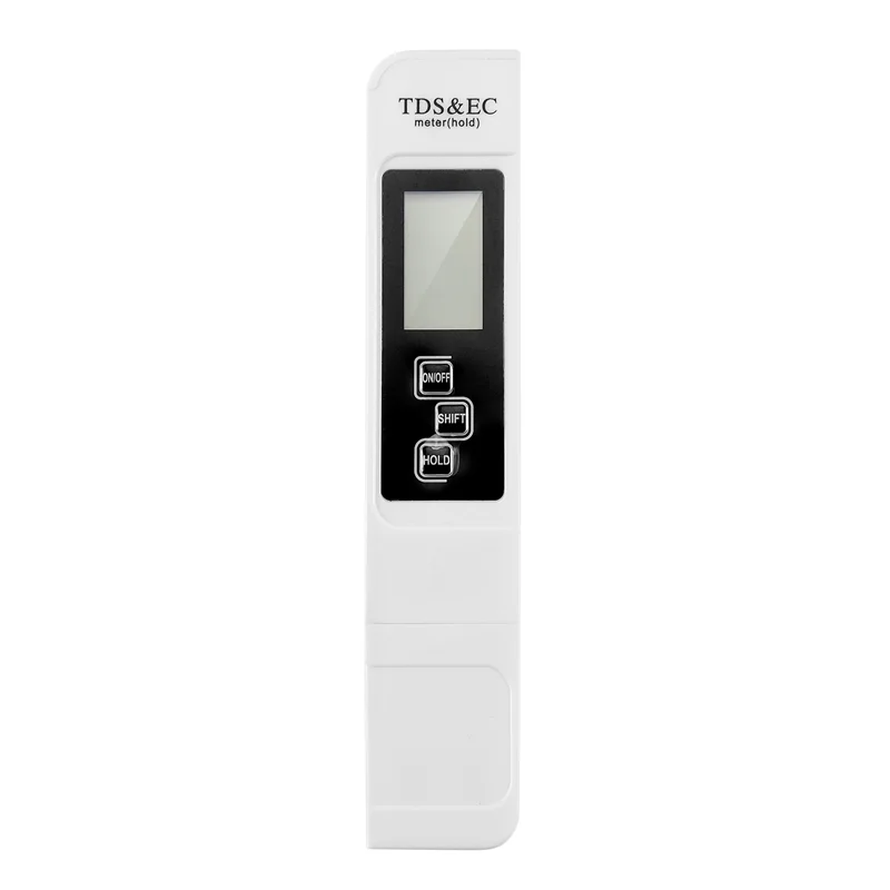 【Venda relâmpago】TDS EC Medidor Digital de Qualidade da Água Tester 0-9999 PPM Faixa de Medição de Medidor de Temperatura de Pureza da Água Tester