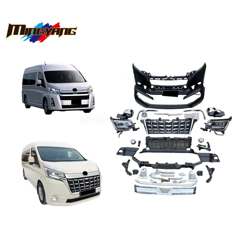 

Modification Bumper Grille Bodykit for Hiace 2018 to 2020 Hiace Super Granace Premium Body Kit