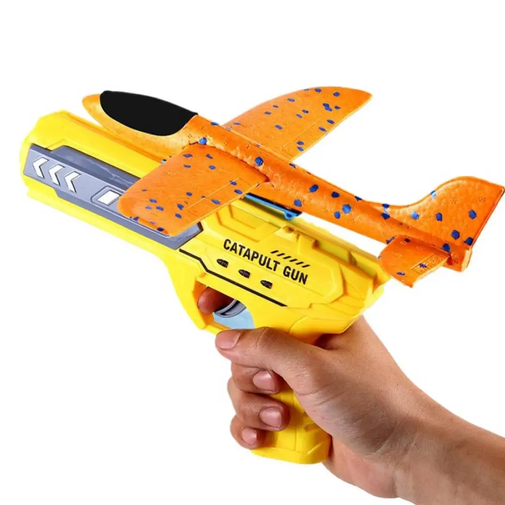 Fliegendes Spielzeug Kindergeschenke Kinder-Wurfflugzeug-Spielzeug Schaumstoff-Flugzeug-Gleiter Eltern-Kind-Outdoor-Spiele Schaumstoff-Schießspielzeug