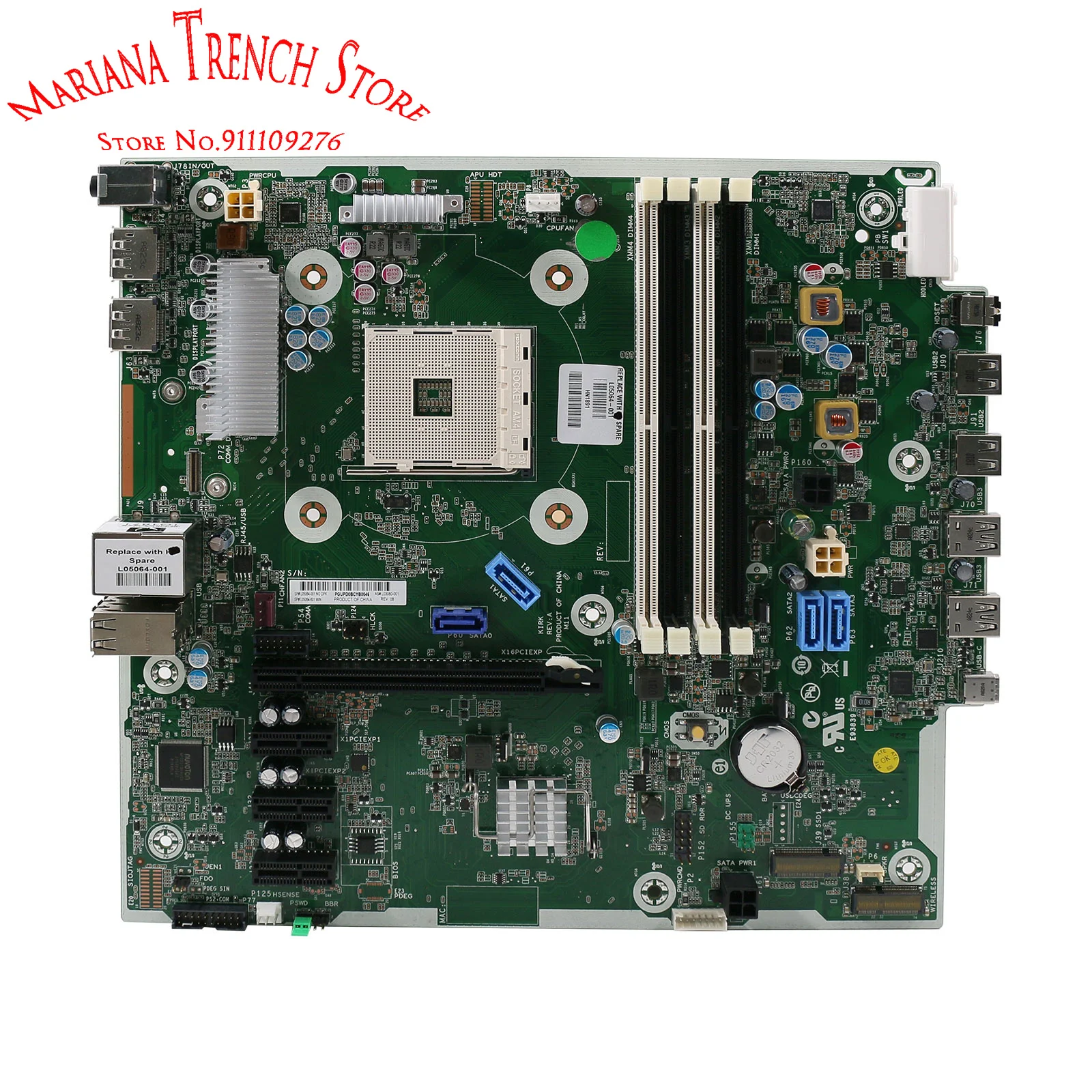 PC Motherboard for HP EliteDesk 705 G4 MT L05064-001 L03080-021