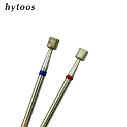 HYTOOS Russian Diamond Nail Drill Bit, Barrel Cuticle Burr, Electric Manicure Drills Accessories Supplier, 3.7*3.7mm