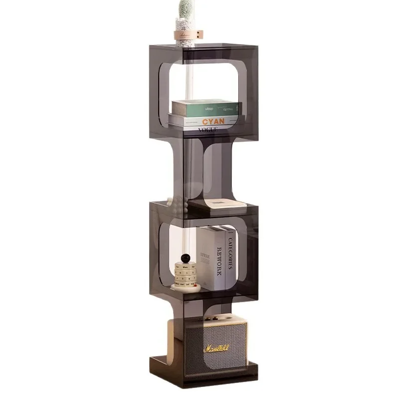 

Simple light luxury acrylic multi-layer storage cabinet, living room bedroom locker, shoe bag clothing display cabinet