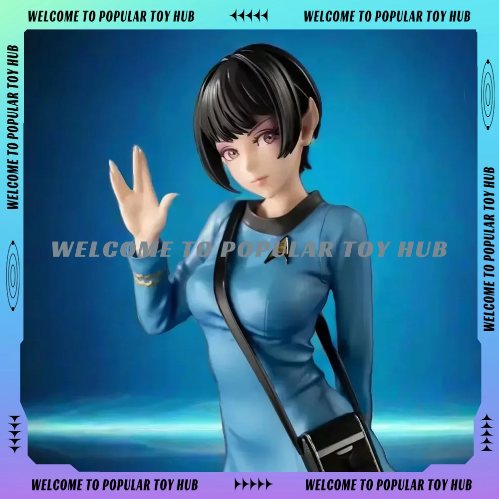 20cm Star Trek Bishoujo Vulcan Science Officer Anime Figure Action Figure Command Medical Officer Custom Collection Model Gifts