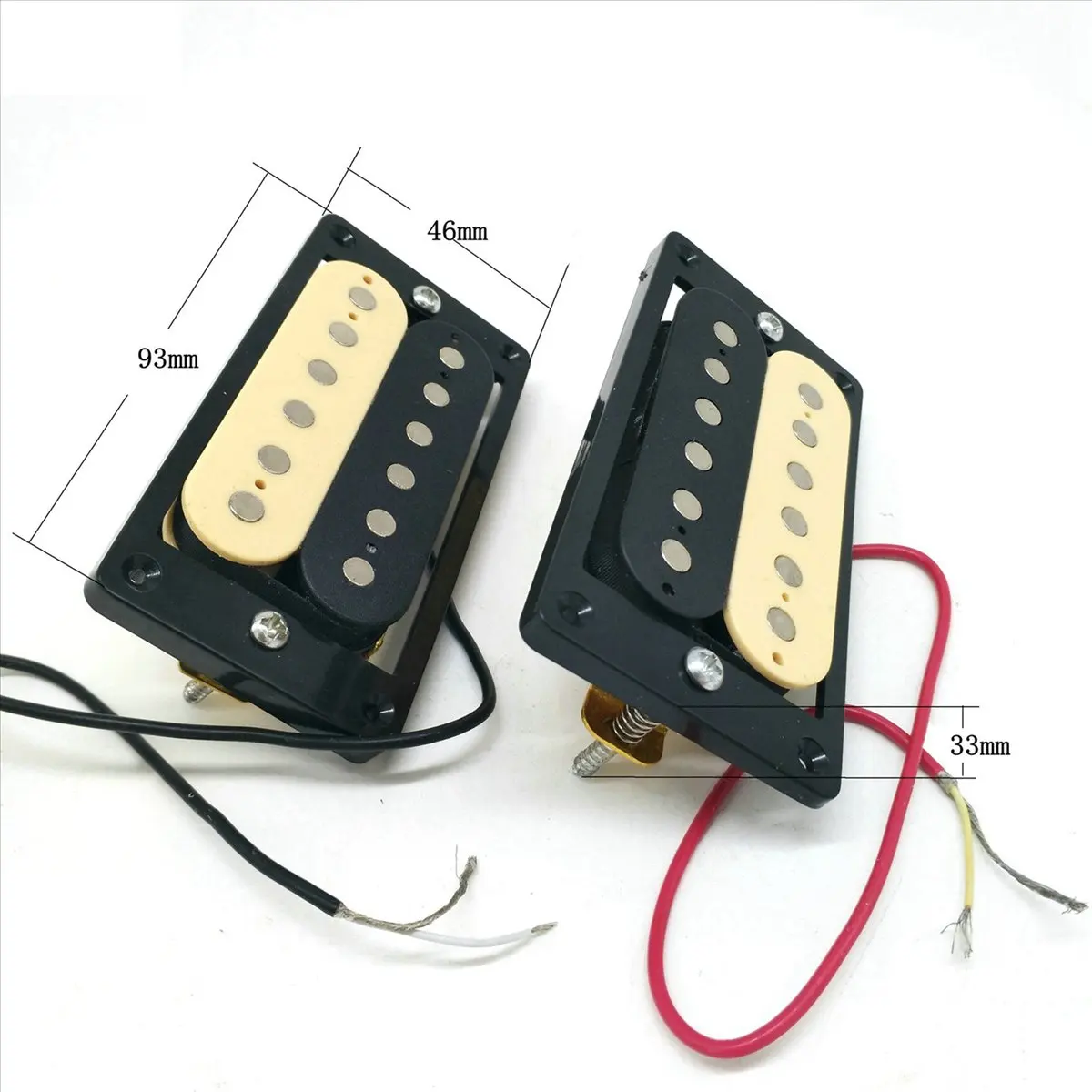 

8 шт. звукоснимателей для электрогитары 50/52 Zebra Faced Humbucker с двойной катушкой
