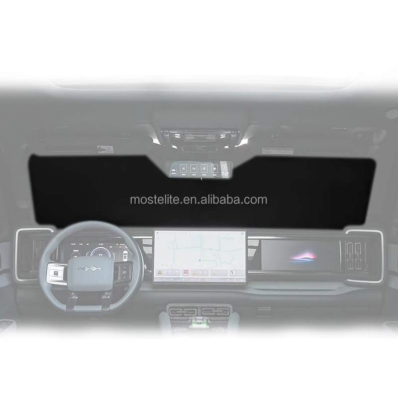 Hot Sale Car Side Window Visor Foldable Sun Protection Heat Insulation Sunshade for Byd Leopard 5 Accessories