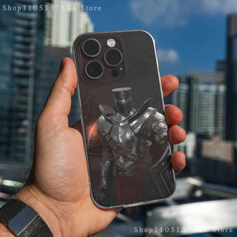 Etui na telefon N-Night C-Crows do iPhone'a 17, 16, 15, 14, 13, 12, 11 Pro, Max, Plus, X, XS, XR, SE4, E Mini, przezroczyste, miękkie.