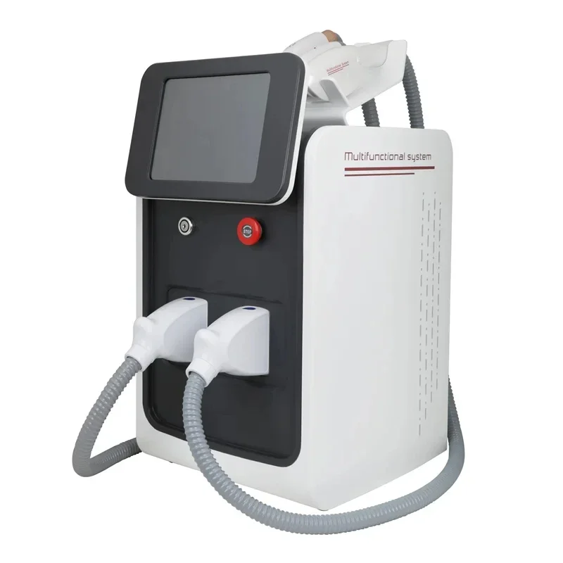 2024 Genuine Best Selling 3 in 1 Portable Multifunctional Beauty Laser Hair Removal IPL+R F+Nd Yag Laser Machine