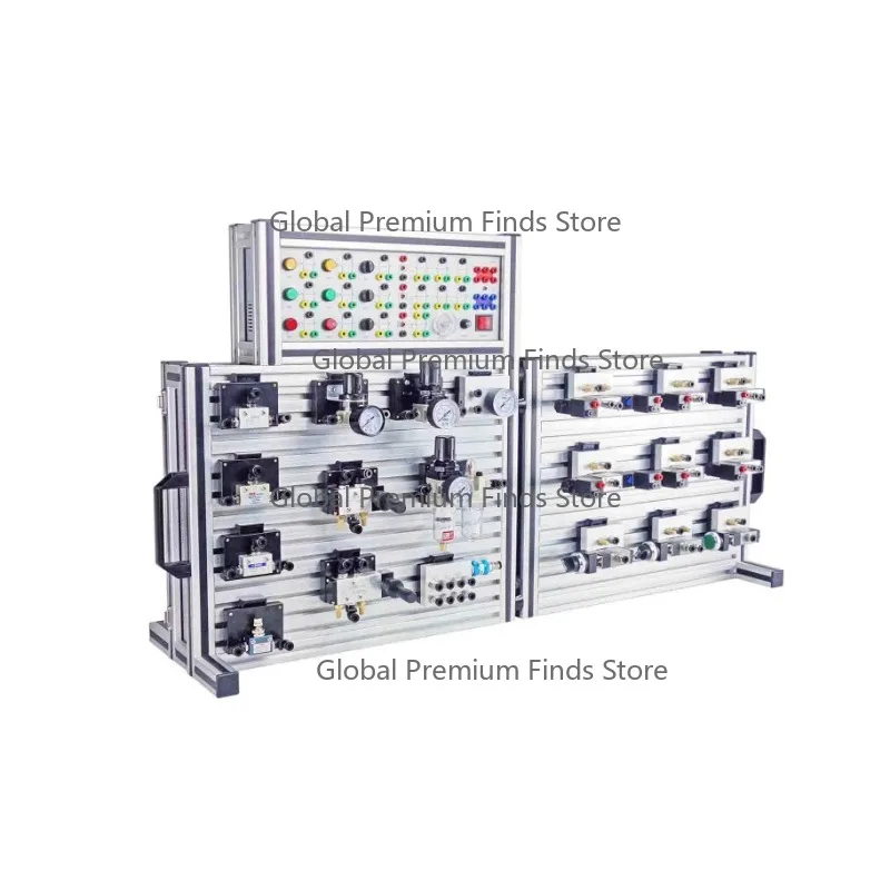 CFP-211 Porta-ble Electro Pneumatics Trainer Educational Equipment for School Pneumatic Training Kit