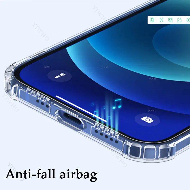 Clear Phone Case for Huawei P60 Pro TPU Transparent Case for Huawei P 60 P60Pro 6.67\