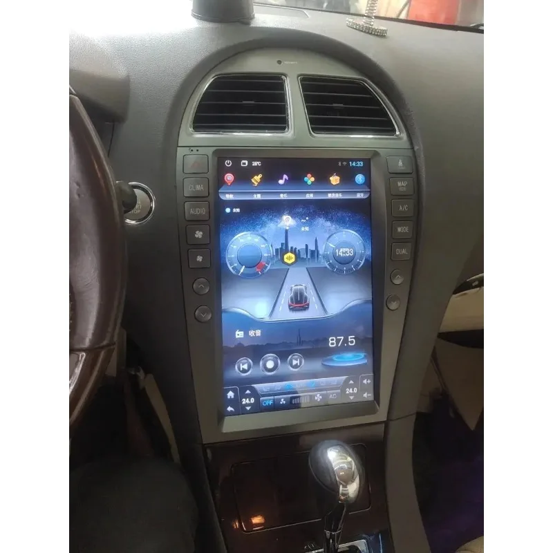 12.1 inches Android 13 For Lexus ES ES240 ES300 ES330 ES350 2006-2012 For Tesla Style Screen Car Radio Multimedia Player