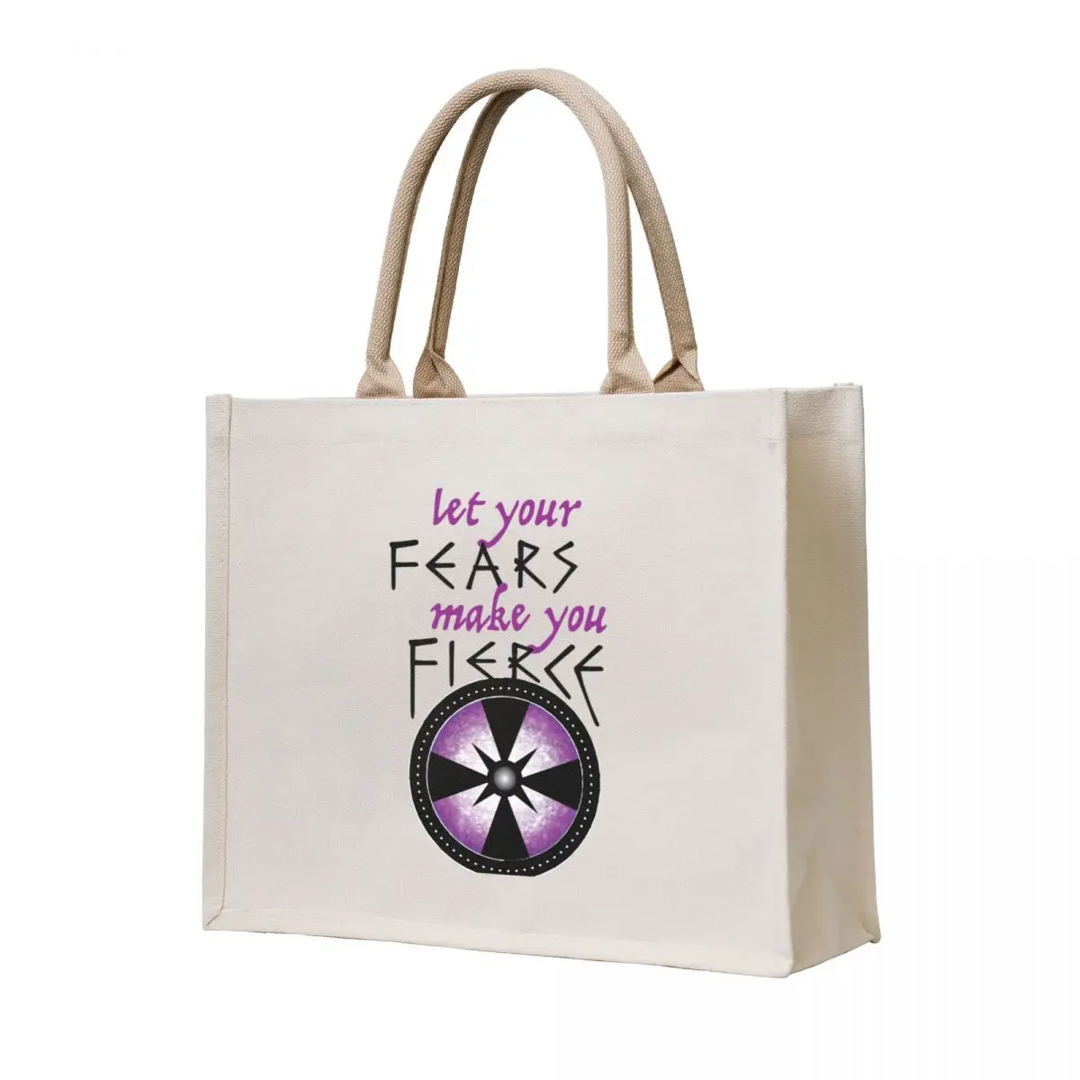 

Fears Fierce PURPLE Tote Bag university shopper bag cloth bag woman shopper bags