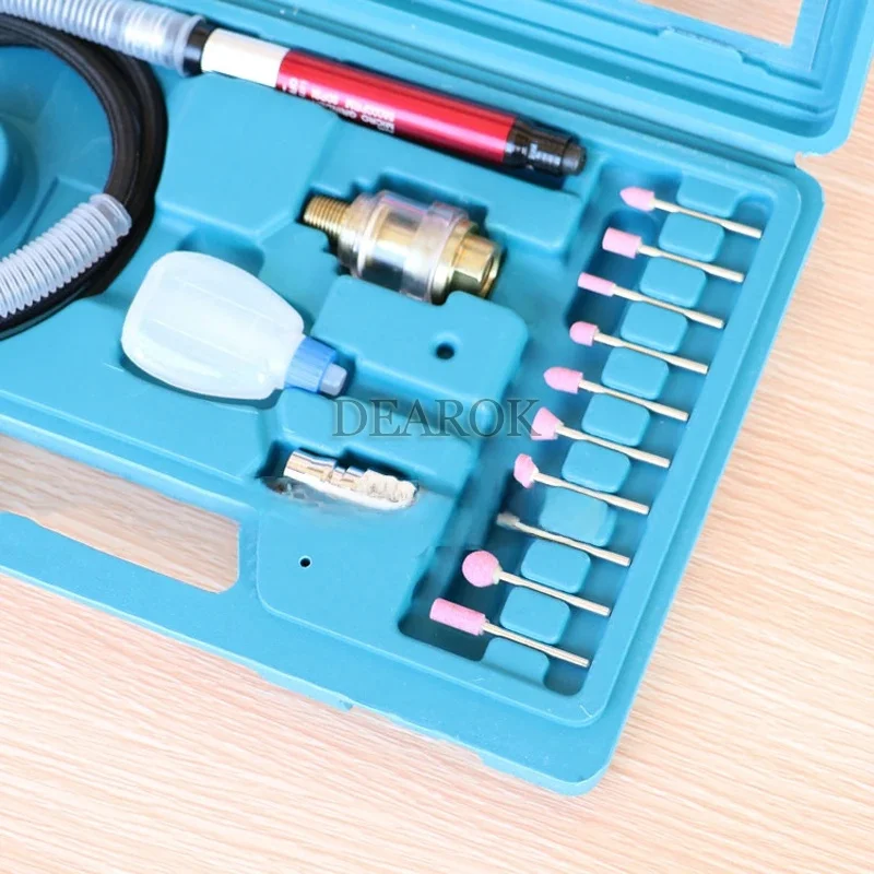 1PC Pneumatic Grinding Pen Set CE-65 Microwind Mill Pneumatic EngravingPen Portable Pneumatic Wind - Polishing Pen Set