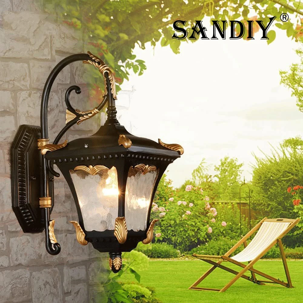 SANDIY Zewnętrzna kinkiet w st – Outdoor Yard Lighting Fixtures recenzja i cena