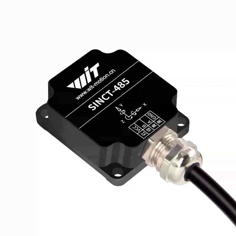 SINCT Dual Axis Tilt Sensor Attitude Angle Measurement Angular Velocity vibration Modbus PLC