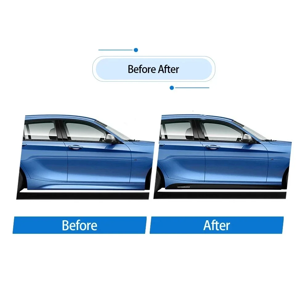 For BMW f30 f31 x5 f15 f85 e60 e61 f22 e90 f10 f11 f01 f02 Car Styling Newest M Performance Side Stripe Skirt Sill Sticker Decal view 6