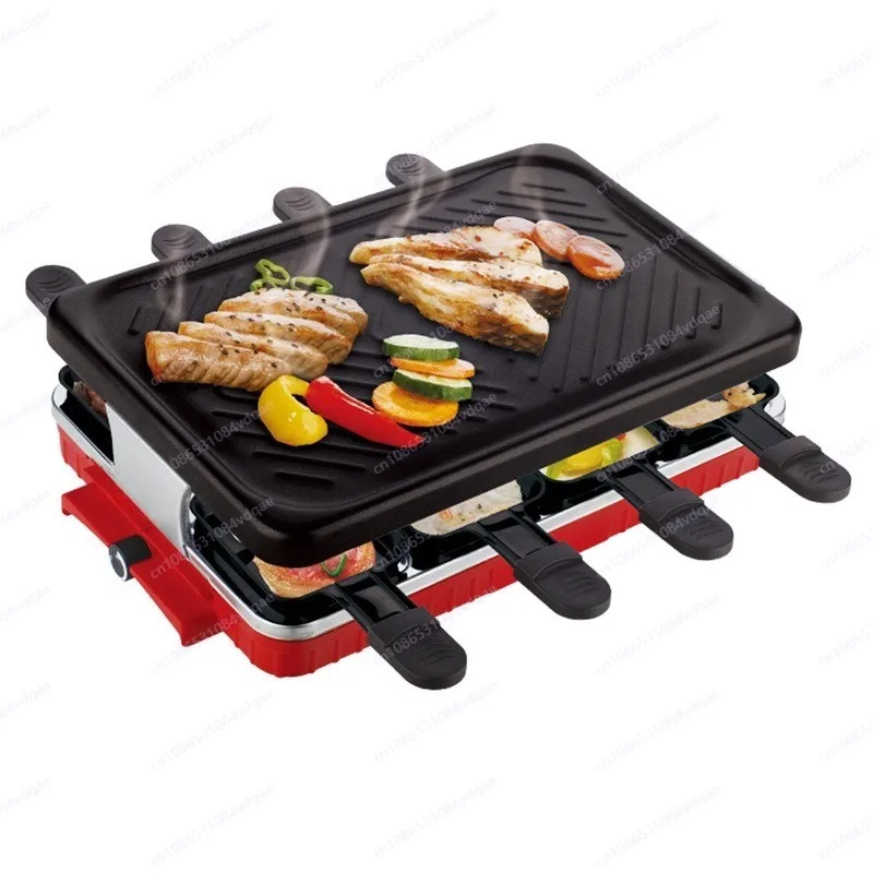 1300W electric grill, indoor smokeless grill, removable grill
